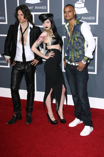 Mohombi at the 53rd Annual Grammy Awards, Staples Center, Los Angeles, CA. — Zdjęcie stockowe