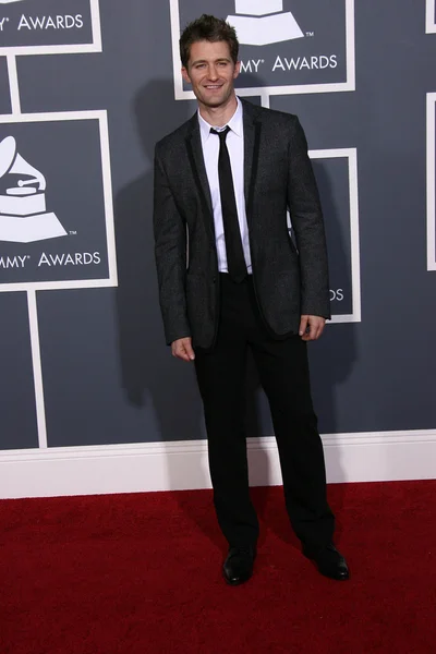 Matthew Morrison at the 53rd Annual Grammy Awards, Staples Center, Los Ang — Stock Photo, Image