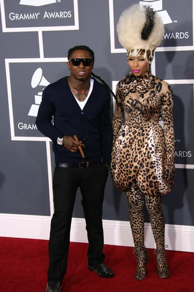 Lil Wayne and Nicki Minaj — Stock Photo, Image