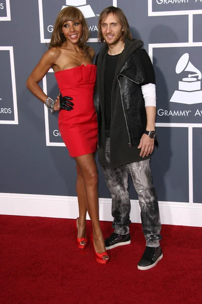 David Guetta at the 53rd Annual Grammy Awards, Staples Center, Los Angeles — Stock Photo, Image