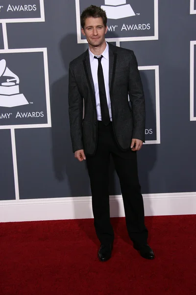 Matthew Morrison at the 53rd Annual Grammy Awards, Staples Center, Los Ang — Stok fotoğraf
