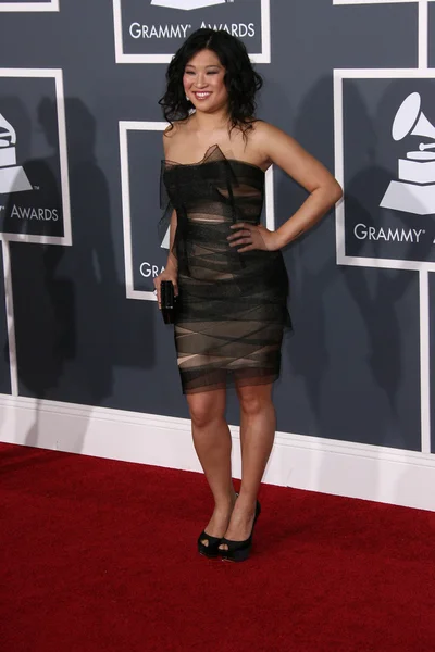 Jenna Ushkowitz at the 53rd Annual Grammy Awards, Staples Center, Los Ange — Stock fotografie