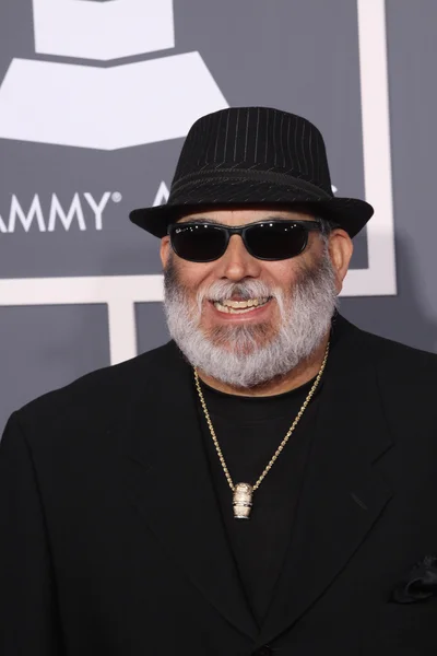 Poncho Sanchez at the 53rd Annual Grammy Awards, Staples Center, Los Angel — Stock Photo, Image
