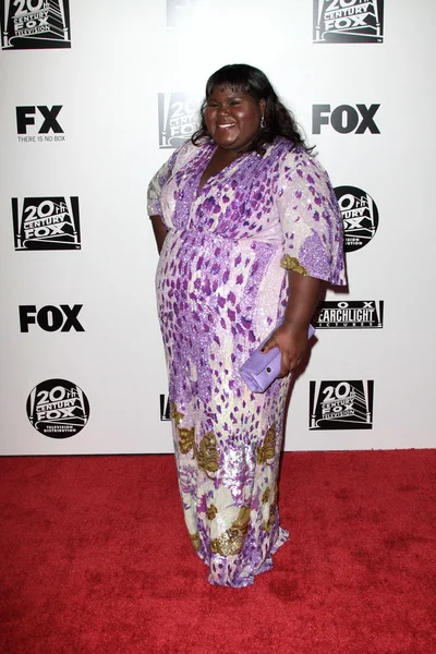 Gabourey Sidibe at the FOX Golden Globe After Party, Beverly Hilton, Bever — Stock Photo, Image