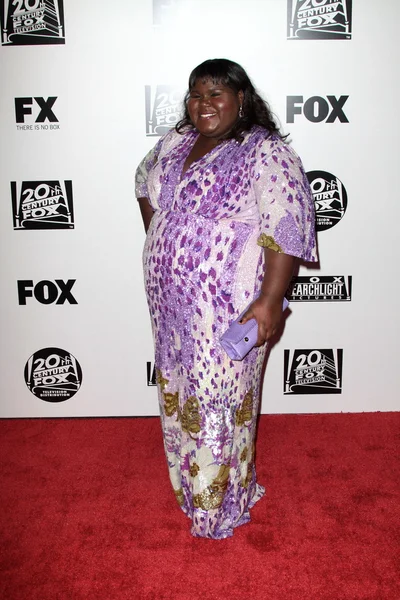 Gabourey sidibe, fox Altın Küre sonra parti, beverly hilton, bever — Stok fotoğraf