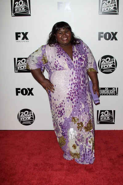 Gabourey sidibe w fox Złoty Glob po partii, beverly hilton, bever — Zdjęcie stockowe