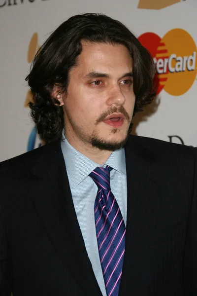 John Mayer at the Clive Davis Pre-Grammy Awards Party, Beverly Hilton Hote — Stock Photo, Image