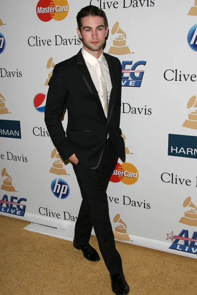 Chace crawford bei der clive davis pre-grammy awards party, beverly hilton — Stockfoto