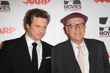Colin Firth and Geoffrey Rush clipart