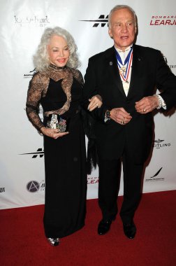 buzz Aldrin ve karım lois