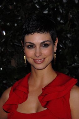 Morena Baccarin at a party by Audi and J. Mendel to Celebrate the 2011 Gol
