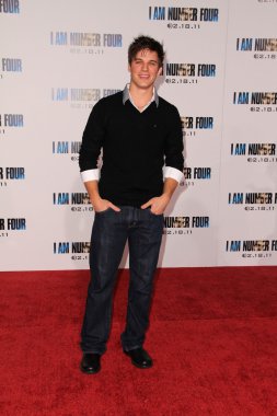 Matt Lanter at I Number Four Dünya Prömiyeri, Köy Tiyatrosu, Wes