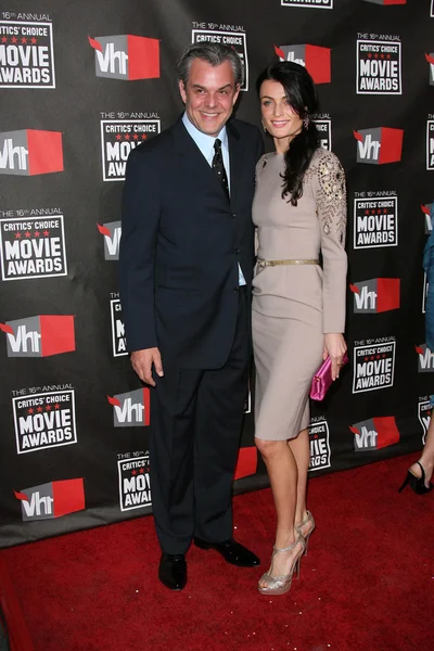 Danny Huston at the 16th Annual Critics' Choice Movie Awards Arrivals, Hol — Stock Photo, Image