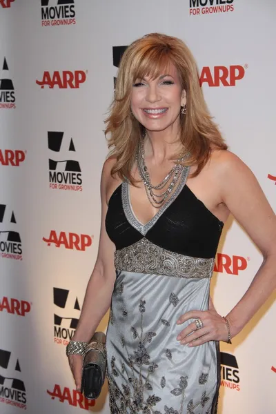 Leeza Gibbons at AARP Magazine's Movies For Grownups, Beverly Wilshire Hot — Stock Photo, Image