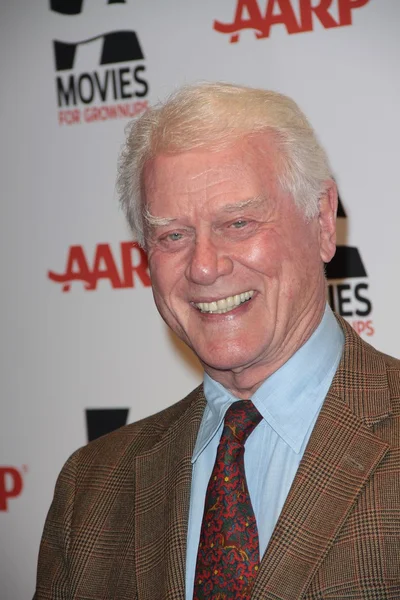 Larry Hagman at AARP Magazine's Movies For Grownups, Beverly Wilshire Hote — Stock Photo, Image