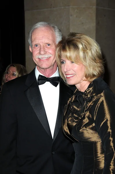 Chesley 'Sully' Sullenberger no oitavo ano de vida Legends of Aviation , — Fotografia de Stock