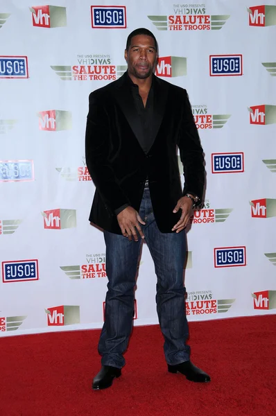 Michael Strahan at VH1 Divas Salute The Troops, Marine Corps Air Station M — Stockfoto