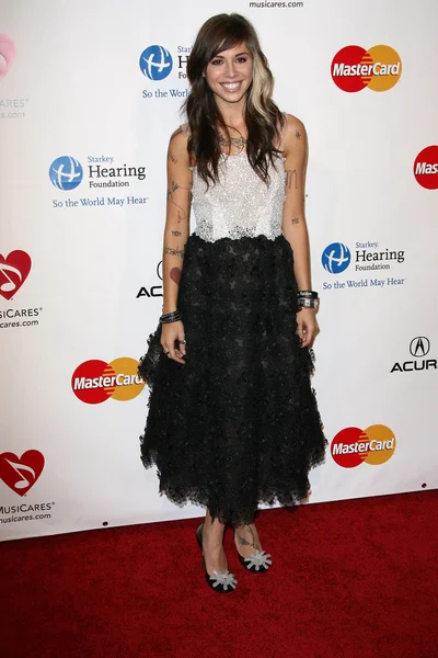 Christina Perri at the MusiCares Tribute To Barbra Streisand, Los Angeles — ストック写真