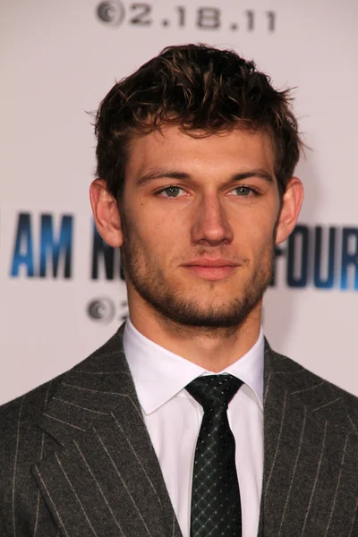 Alex Pettyfer at the I Am Number Four World Premiere, Village Theater, Westwood, CA. 02-09-11 — Stock Photo, Image