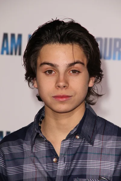 Jake T. Austin at the "I Am Number Four" World Premiere, Village Theater, — Stock Photo, Image