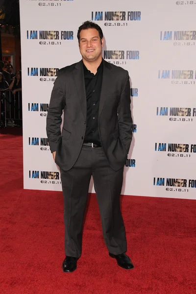 Max Adler en el estreno mundial "I Am Number Four", Village Theater, Westw — Foto de Stock