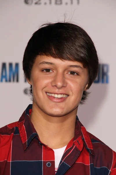 Nolan Sotillo at I Number Four Dünya Prömiyeri, Village Theater, W — Stok fotoğraf