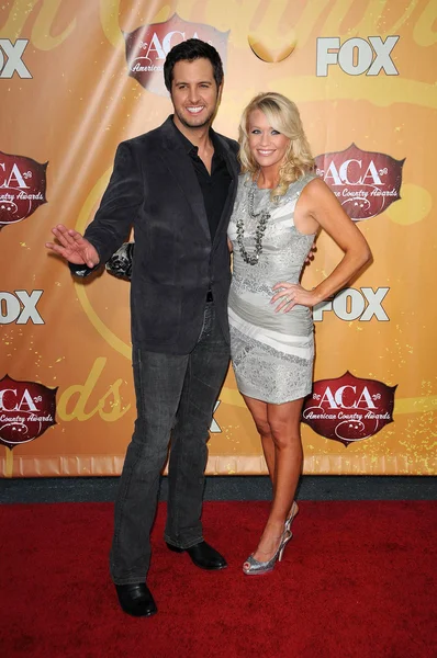 Luke Bryan at the 2010 American Country Awards Arrivals, MGM Grand Hotel, — Stock Photo, Image