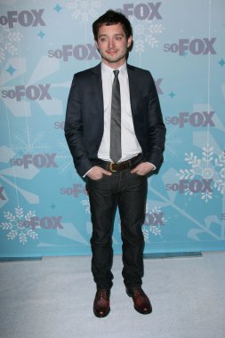 Elijah wood 2011 fox kış all-star parti, villa sorriso, pasadena