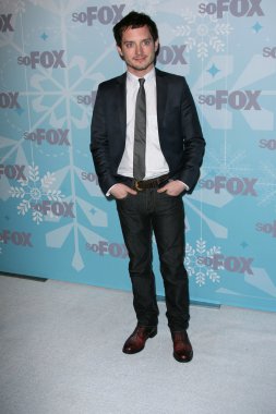 Elijah wood 2011 fox kış all-star parti, villa sorriso, pasadena