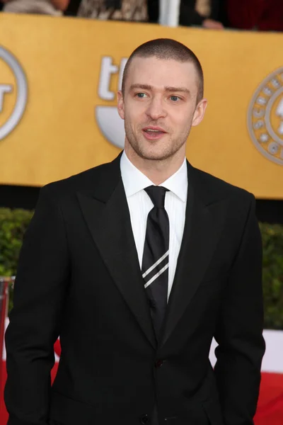 Justin Timberlake at the 17th Annual Screen Actors Guild Awards, Shrine Au — Stock Photo, Image