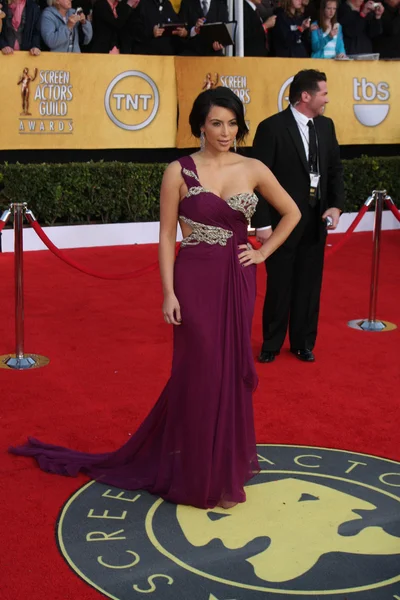 Kim Kardashian at the 17th Annual Screen Actors Guild Awards, Shrine Audit — Stok fotoğraf