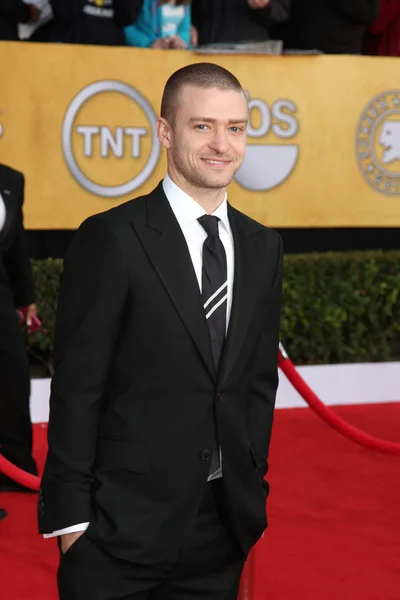 Justin Timberlake at the 17th Annual Screen Actors Guild Awards, Shrine Au — Stock Photo, Image