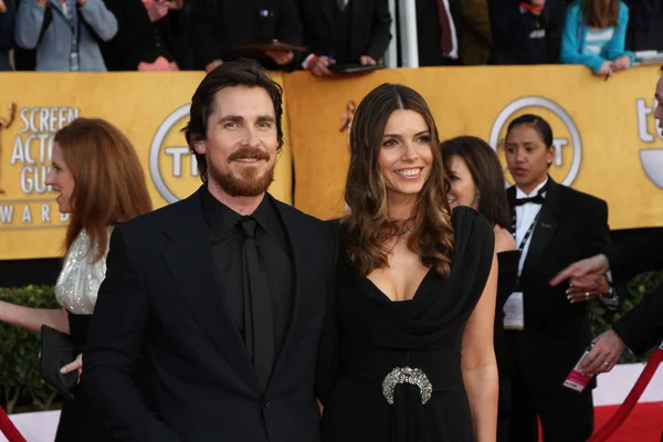 Christian Bale at the 17th Annual Screen Actors Guild Awards, Shrine Audit — Stock Photo, Image