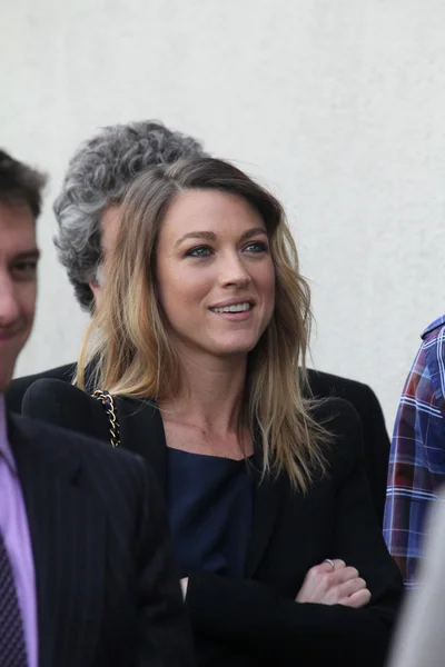 Natalie Zea at the Donald Sutherland Star on the Hollywood Walk of Fame Ce — Φωτογραφία Αρχείου