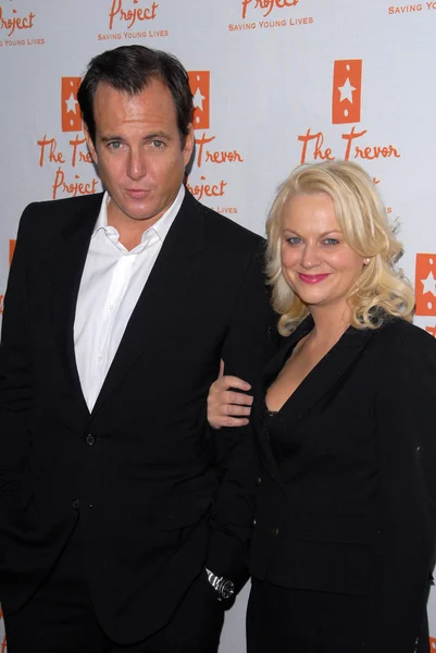 Will Arnett and Amy Poehler — Stock Photo, Image