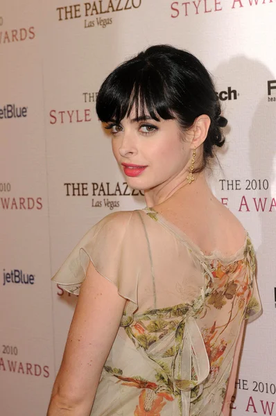 Krysten Ritter at the 2010 Hollywood Style Awards, Hammer Museum, Westwood — Stockfoto