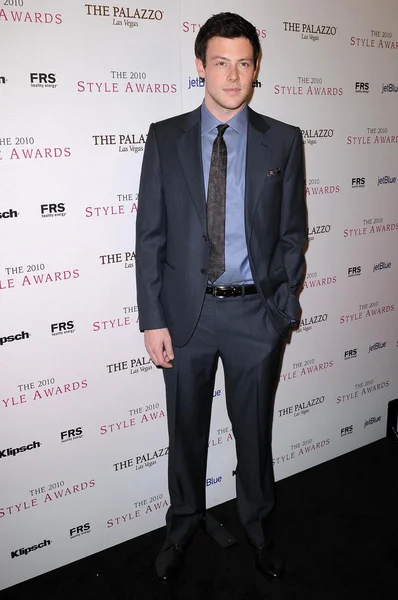 Cory Monteith at the 2010 Hollywood Style Awards, Hammer Museum, Westwood, — Stock Photo, Image