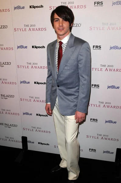 Drake Bell at the 2010 Hollywood Style Awards, Hammer Museum, Westwood, CA — Zdjęcie stockowe