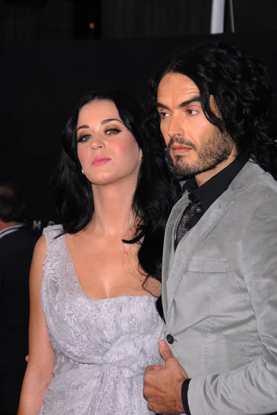 Katy Perry e Russell Brand — Fotografia de Stock