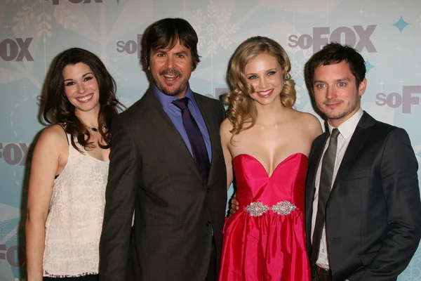 Dorian bruin, jason gann, fiona gubelmann, elijah wood- — Stockfoto