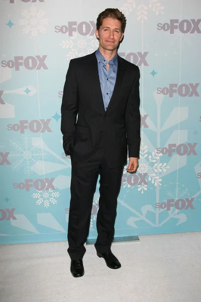 Matthew Morrison at the 2011 FOX Winter All-Star Party, Villa Sorriso, Pas — Stok fotoğraf