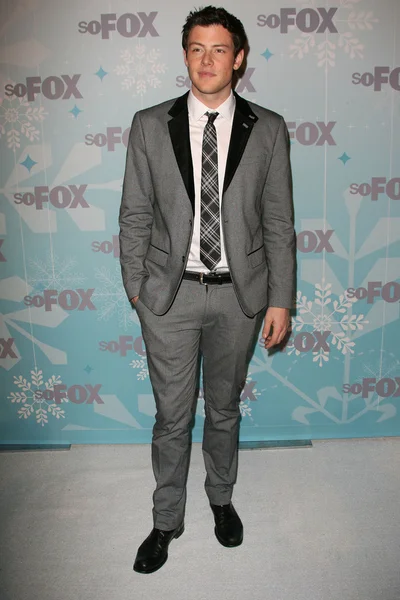 Cory Monteith at the 2011 FOX Winter All-Star Party, Villa Sorriso, Pasade — Stock Photo, Image