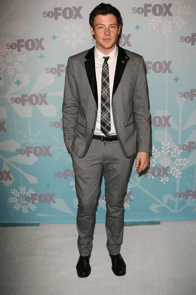 Cory Monteith at the 2011 FOX Winter All-Star Party, Villa Sorriso, Pasade — Stock Photo, Image