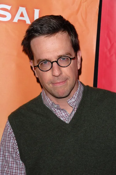 Ed Helms at the NBC Universal Press Tour All-Star Party, Langham Huntingt — Stock Photo, Image