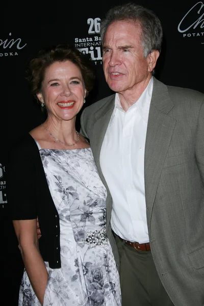 Annette Bening, Warren Beatty — Stock Photo, Image