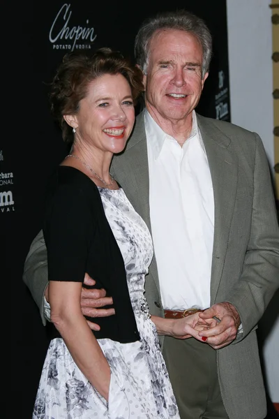 Annette Bening, Warren Beatty — Stock Photo, Image