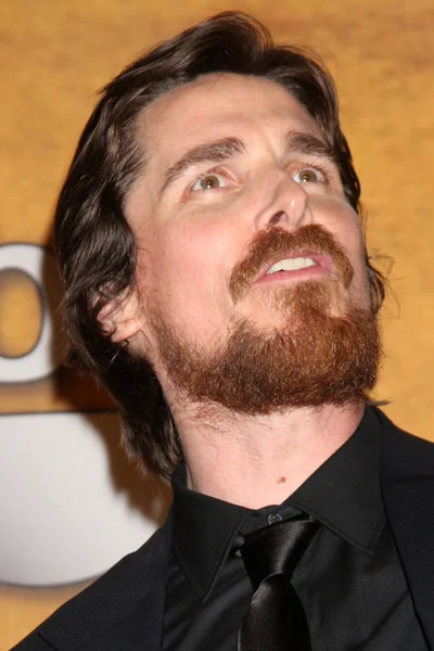 Christian Bale at the 17th Annual Screen Actors Guild Awards Press Room, S — Stock fotografie