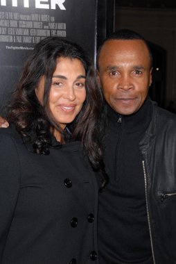 Sugar ray leonard ile eşi bernadette robi