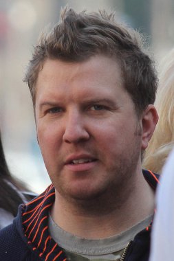 Nick Swardson at Adam Sandler's Star on the Hollywood Walk of Fame ceremon
