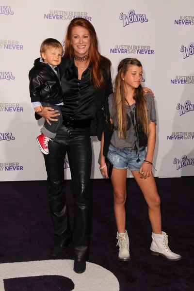 Angie Everhart, Sophia Richie — Stock Photo, Image